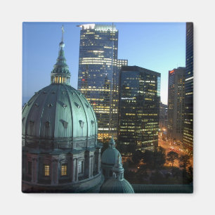 Aimant Canada, Québec, Montréal. Centre-ville de Montr