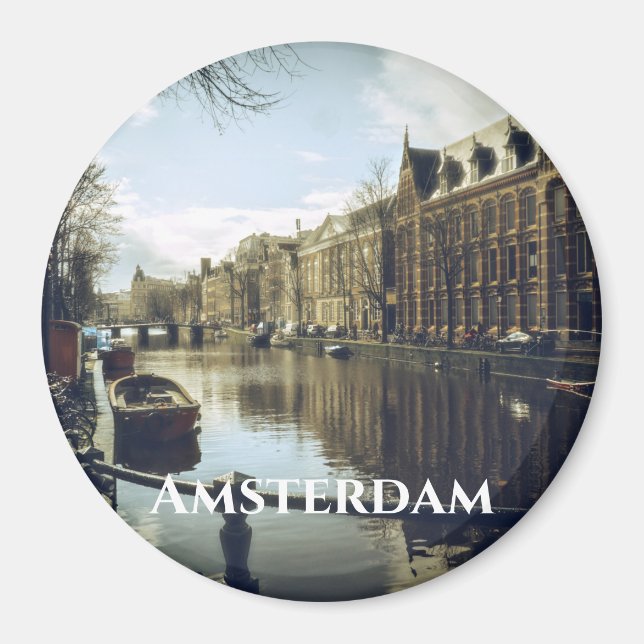Aimant Canal d'Amsterdam (Devant)