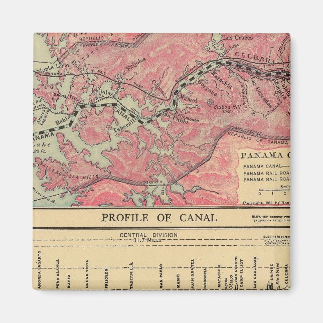 Aimant Canal de Panama (Devant)