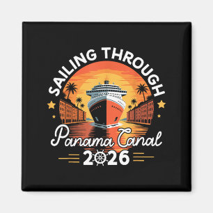 Aimant Canal de Panama rétro 2026 voie navigable de Panam