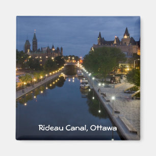 Aimant Canal de Rideau et commande du Sussex la nuit
