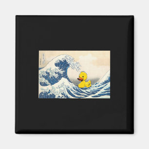 Aimant Canard en caoutchouc Grande Vague Mignon Caneton C