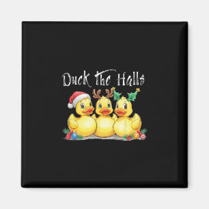 Aimant Canard Les Salles Chapeau De Père Noël Oreilles De