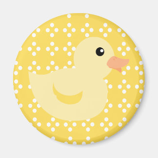 Aimant Canard tacheté en jaune