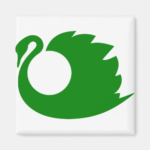 Aimant Canard vert