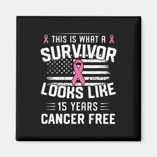Aimant Cancer 15 Ans Survivant D'Être Cancer Du Sein Pour