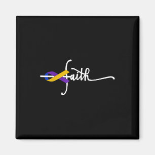 Aimant Cancer de la vessie Faith Ruban Warrior Cancer de