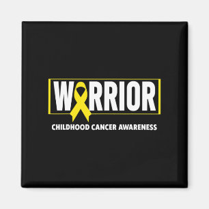 Aimant Cancer de l'enfance - Guerrier Le cancer de l'enfa