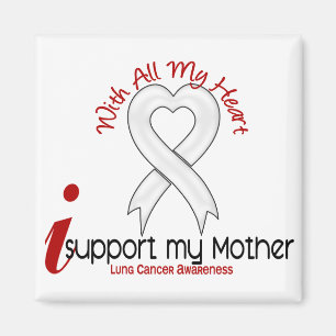 Aimant Cancer de poumon je soutiens ma mère