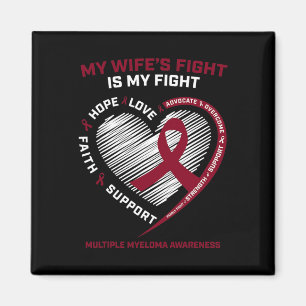 Aimant Cancer du sang de la femme La lutte de ma femme co