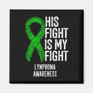 Aimant Cancer du Sang Sa lutte est mon combat Lymphoma Aw