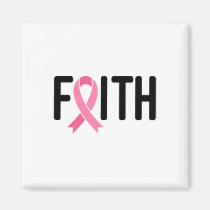Aimant Cancer du sein Ruban rose Cancer du sein femmes Wa