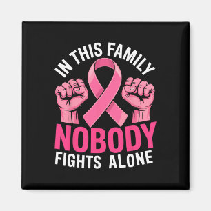 Aimant Cancer du sein Soutien du ruban rose Cancer du sei