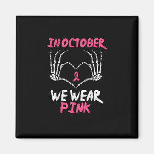 Aimant Cancer du sein Squelette Coeur de la main Nous por