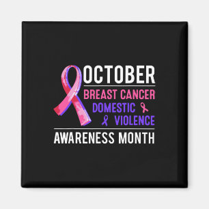 Aimant Cancer Et Violence Domestique Mois De Sensibilisat