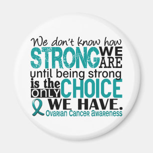 Aimant Cancer ovarien comme nous forts sommes
