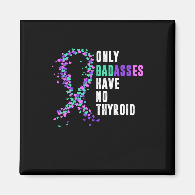 Aimant Cancer Ruban Thyroidectomie Démontage Bades de chi (Devant)