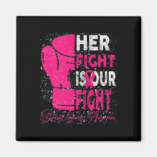 Aimant Cancer Son Combat Est Notre Combat Sensibilisation