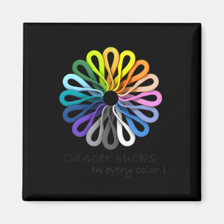 Aimant Cancer Sucre Dans Chaque Couleur Tous Cancer Ruban