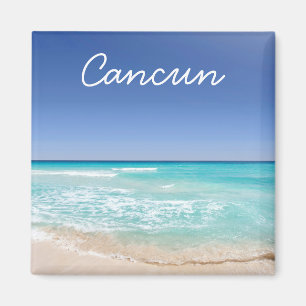 Aimant Cancun Mexico Tropical Sea Wave Beach