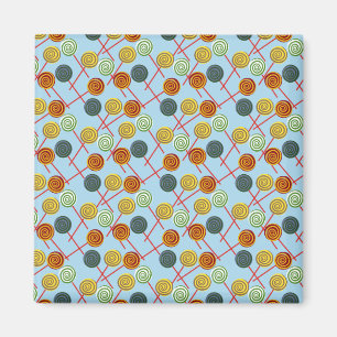 Aimant Candy pattern Lollies 1lipop