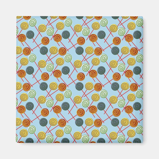 Aimant Candy pattern | Lollies 1lipop (Devant)