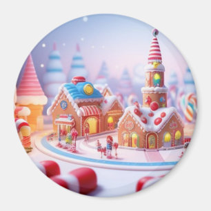 Aimant Candyland/Imaginaire Ville/Magnet