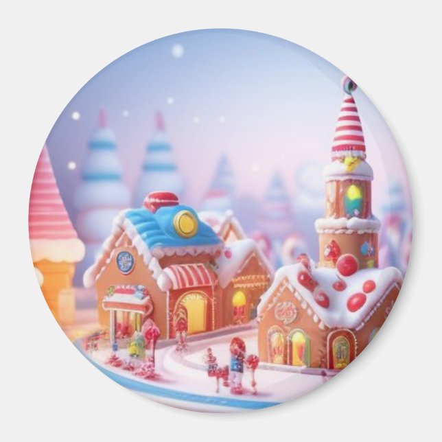 Aimant Candyland/Imaginaire Ville/Magnet (Devant)