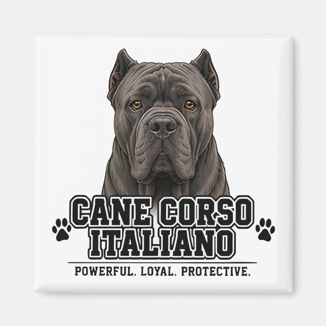 Aimant 🐾 Cane Corso Italiano 🐾 (Devant)