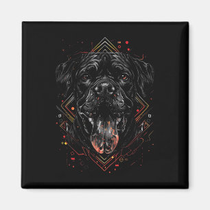 Aimant Cane Corso tatouage Amoureux des chiens Mastiff Ar