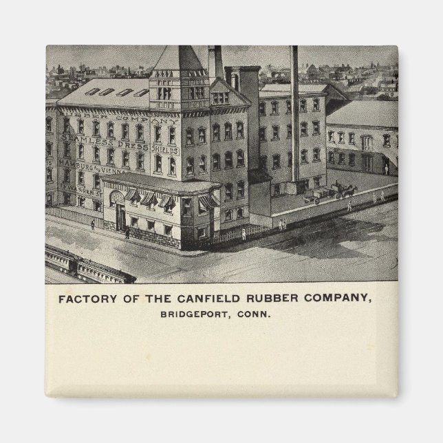 Aimant Canfield Rubber Co (Devant)