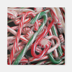 Aimant Canneberges et Menthes de Noël