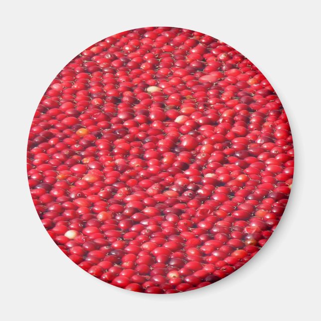 Aimant Canneberges Férié Rouge (Devant)