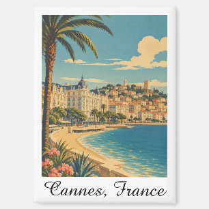 Aimant Cannes vintage France Côte d'Azur