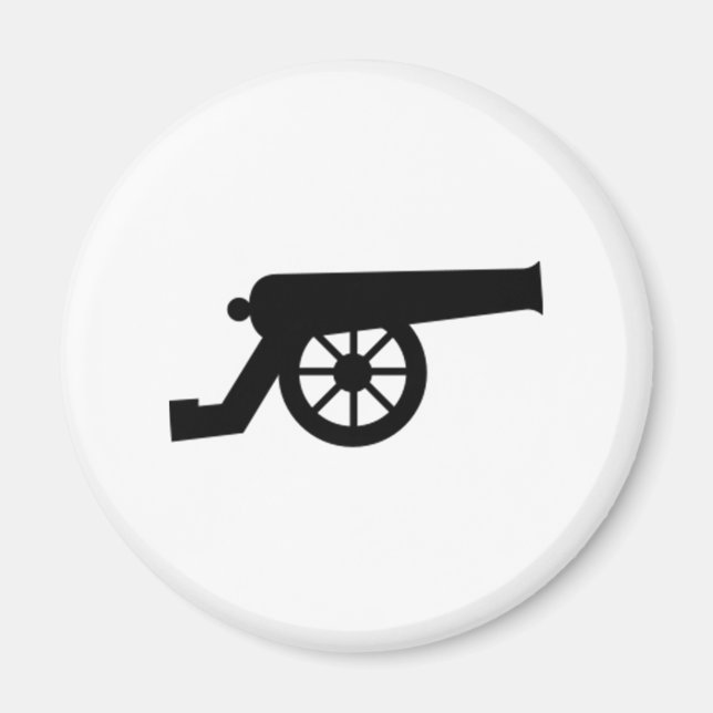 Aimant Cannon de guerre civile (Devant)