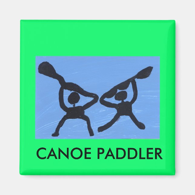 AIMANT CANOE PADDLER (Devant)