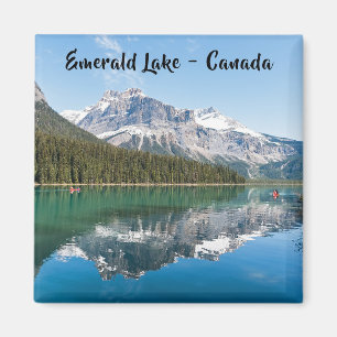 Aimant Canot sur le célèbre lac Emerald - Parc national Y