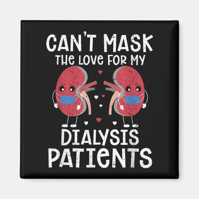Aimant Cant Masque L'Amour Technique De Dialyse (Devant)