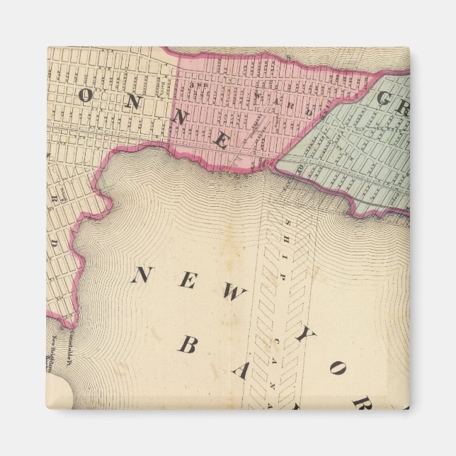 Aimant Canton de Bayonne Greenville (Devant)