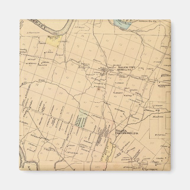 Aimant Canton de Cranberry (Devant)