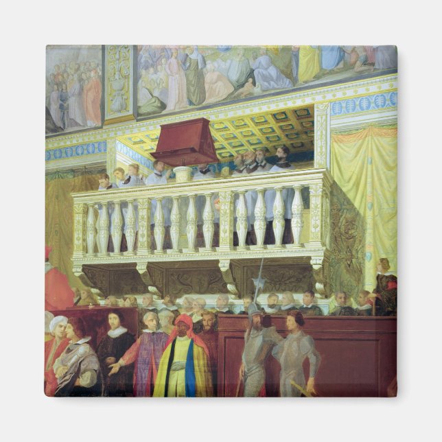 Aimant Cantoria dans la Chapelle Sixtine (Devant)