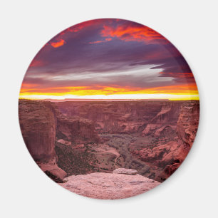 Aimant Canyon de Chelly, coucher de soleil, Arizona