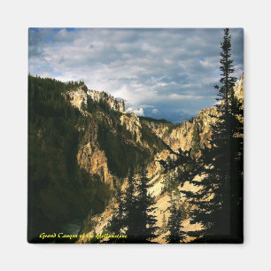 Aimant Canyon grand du Yellowstone
