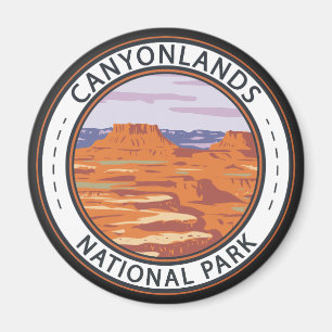 Aimant Canyonlands National Park Island In the Sky Badge