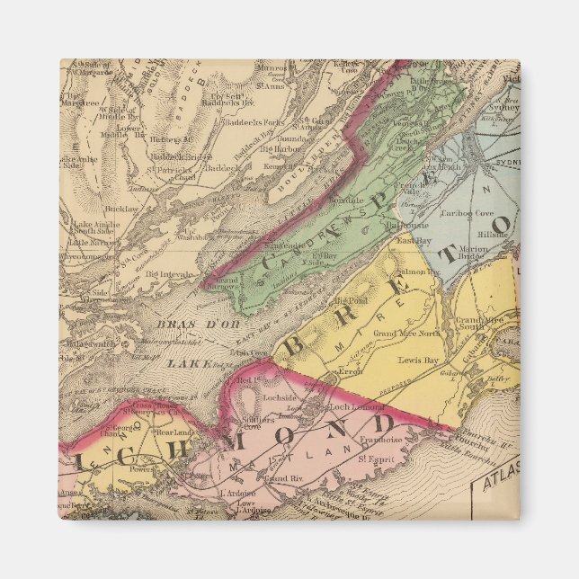 Aimant Cap-Breton, comté de Richmond, N.-É. (Devant)