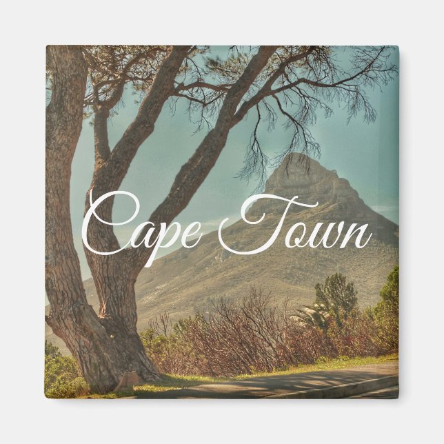 Aimant Cap Lion's Head Landscape Afrique du Sud (Devant)