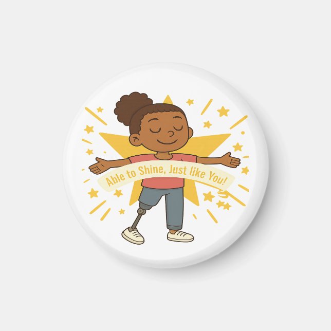 Aimant Capable de briller, comme vous l'aimant (Devant)