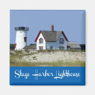 Aimant Cape Cod, Chatham, le phare du Massachusetts Magne