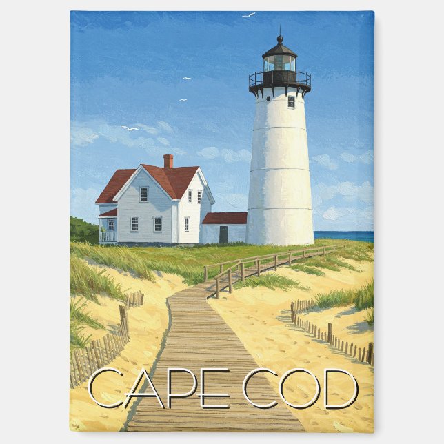 Aimant Cape Cod Travel (Recto)