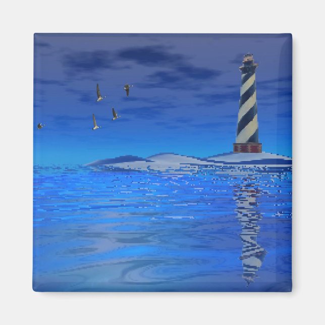 Aimant Cape Hatteras Lighthouse (Devant)